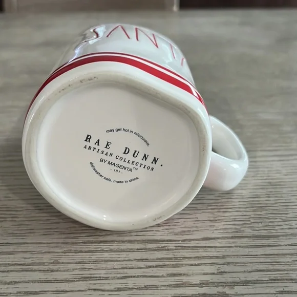 New Rae Dunn Santa Mug. Dishwasher and microwave safe. - Picture 2 of 3